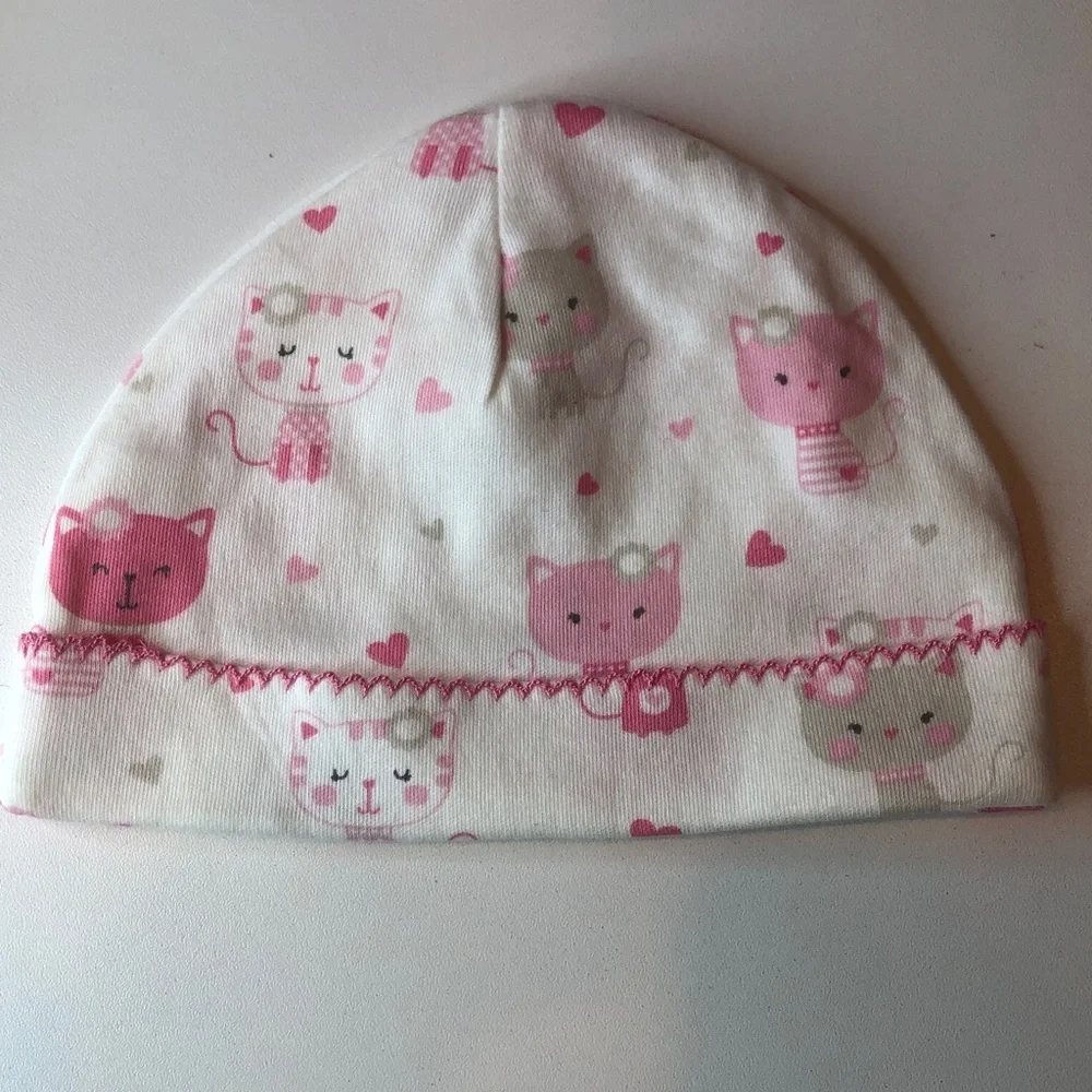 Set of Four Cute Baby Kids Hats NWOT Infant up to 18 mo